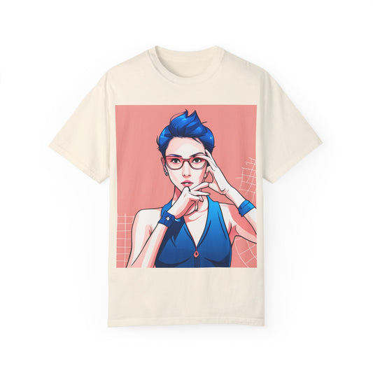 Anime Style Unisex Garment-Dyed T-shirt